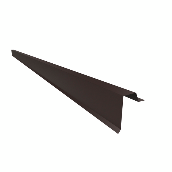 Päätylista Ruukki pystysauma 3m Pural BT matta