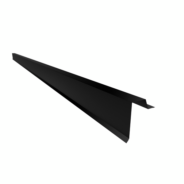 Päätylista Ruukki pystysauma 3m Pural BT matta