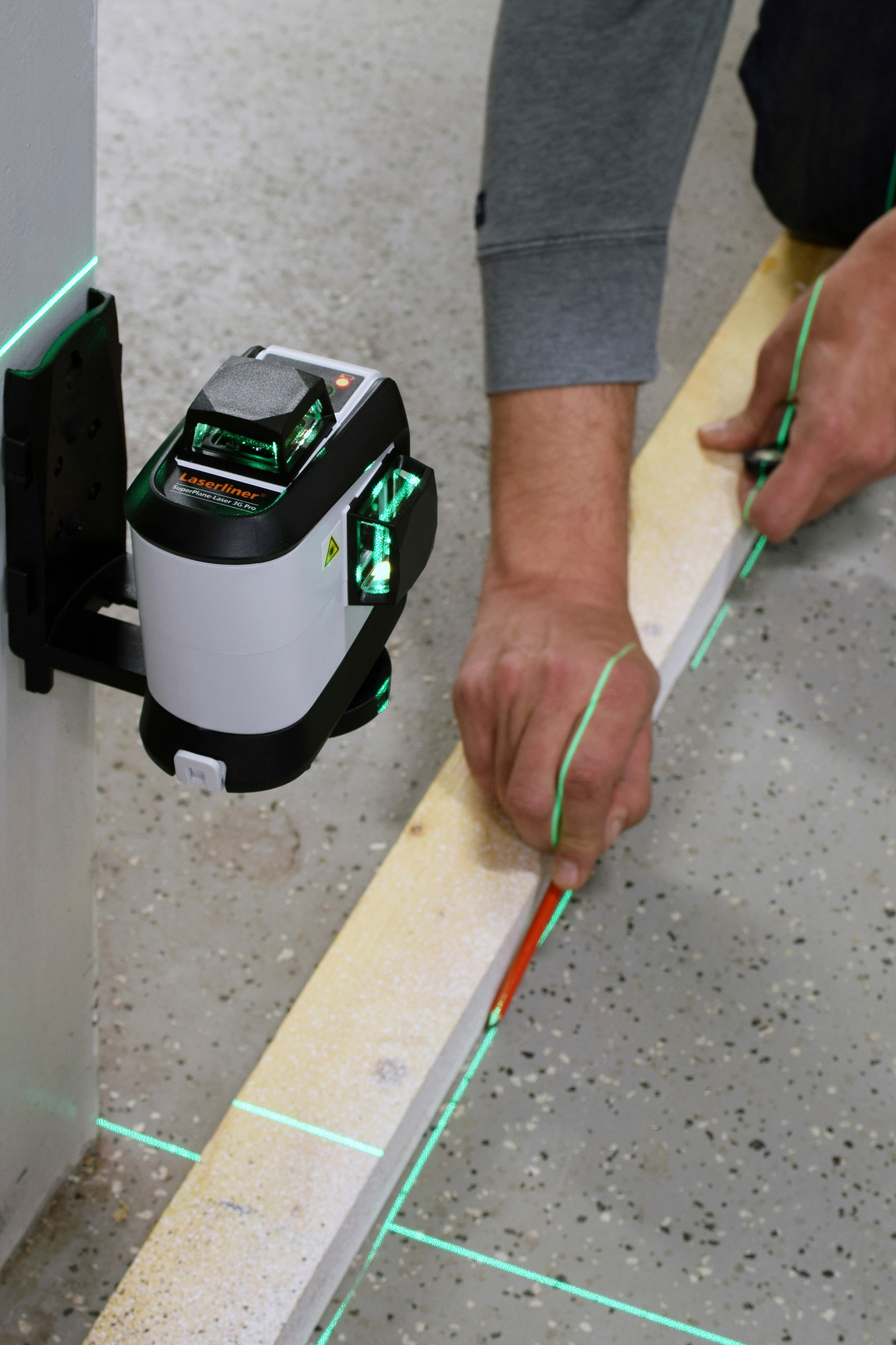 Linjalaser Laserliner SuperPlane-Laser 3G Pro