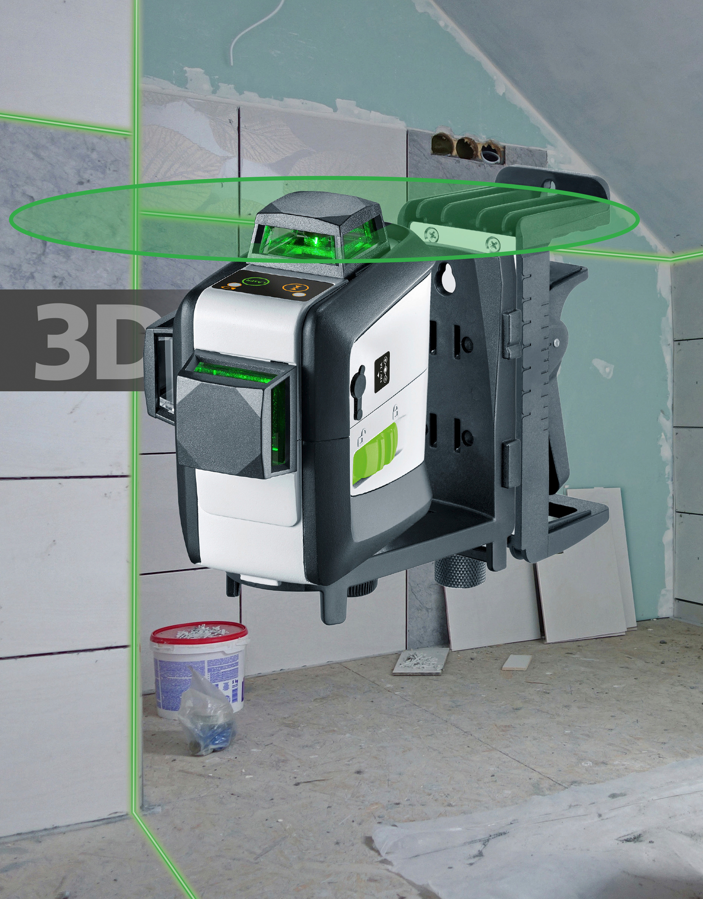 Linjalaser Laserliner SuperPlane-Laser 3G Pro