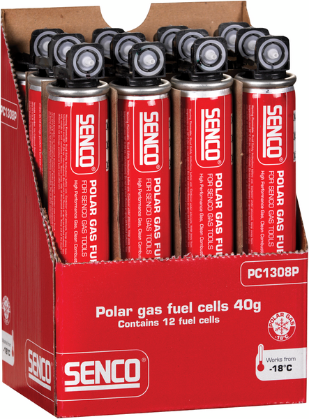 Korkeapainekaasu Senco 40g -18astetta