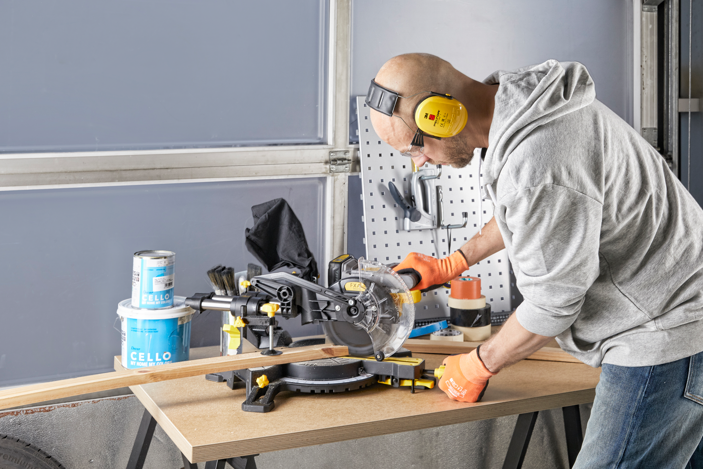 Akkujiirisaha FXA 18V XCLICK runko ilman akkua