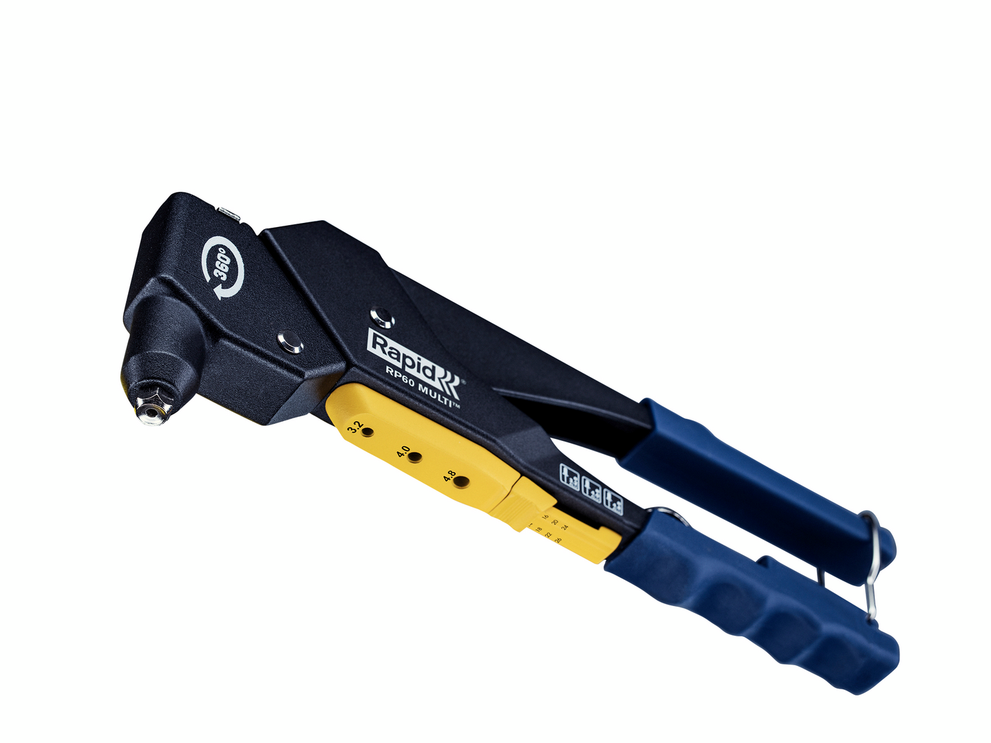 Vetoniittipihti Rapid RP60 360 astetta Multi