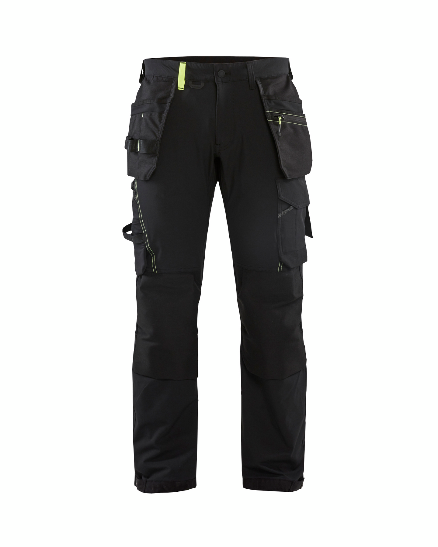 Riipputaskuhousut Blåkläder 152216459933 musta/keltainen