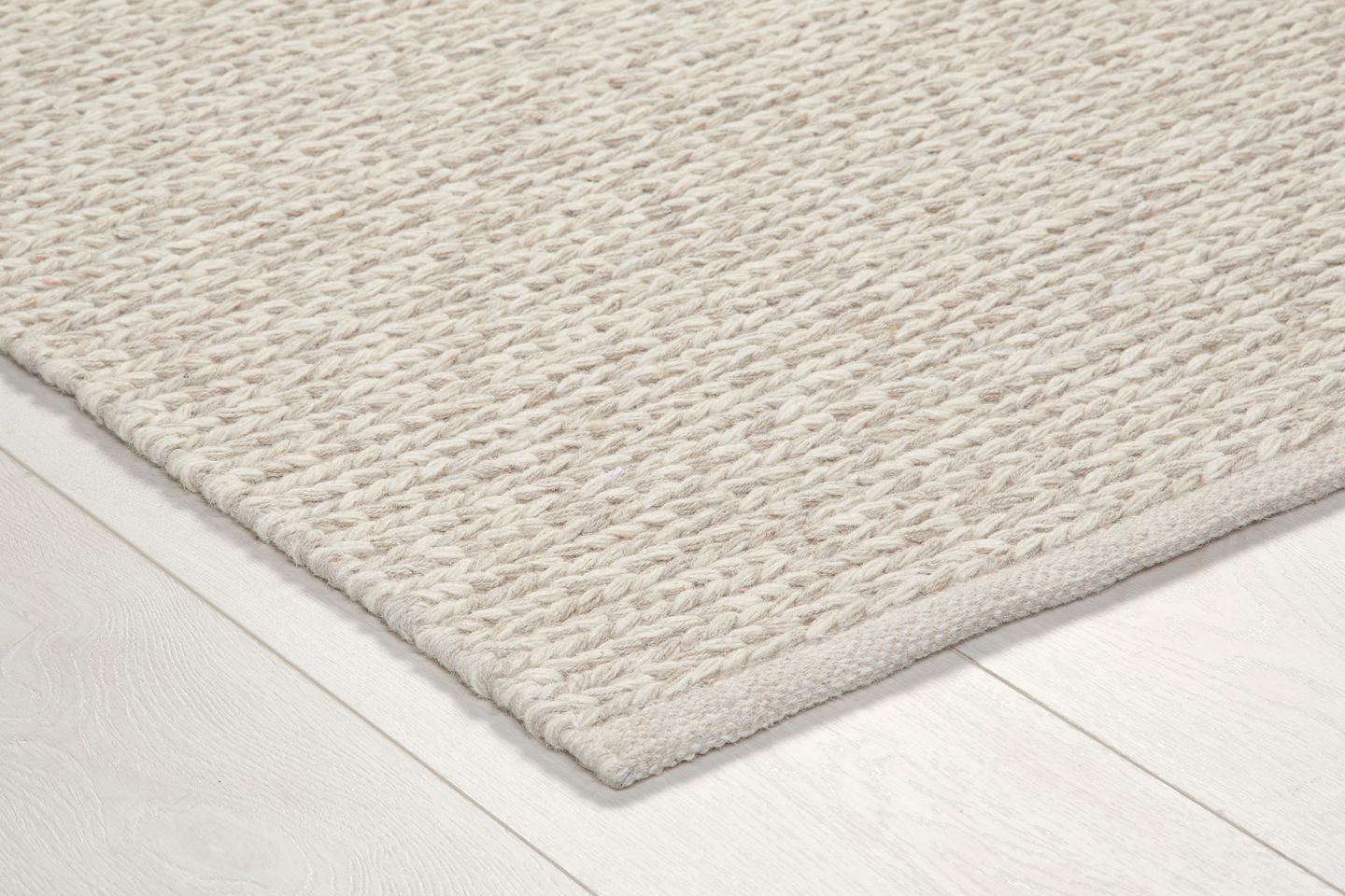 Villamatto Cello Palmikko 140x200 luonnonvalkoinen