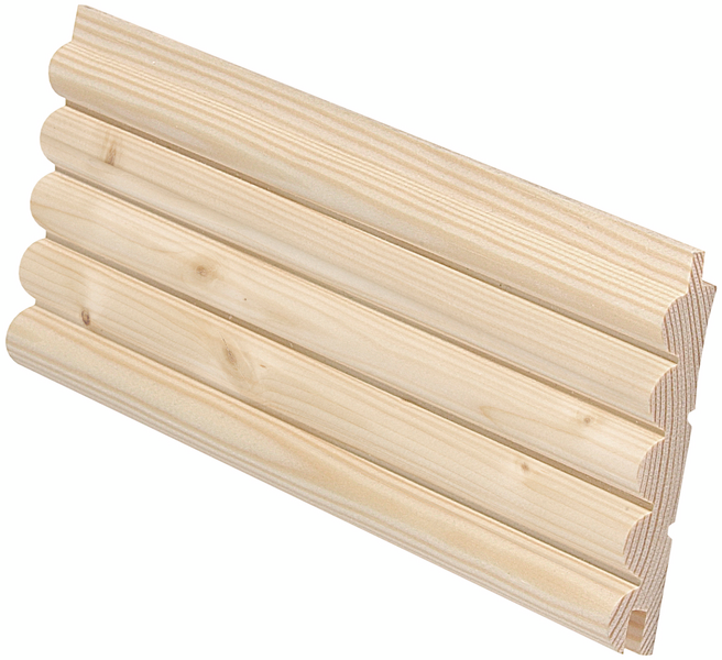 Sisustuspaneeli Cello 15x95x2370mm sormi 5-s päätypontattu mänty VM-EM puuvalmis