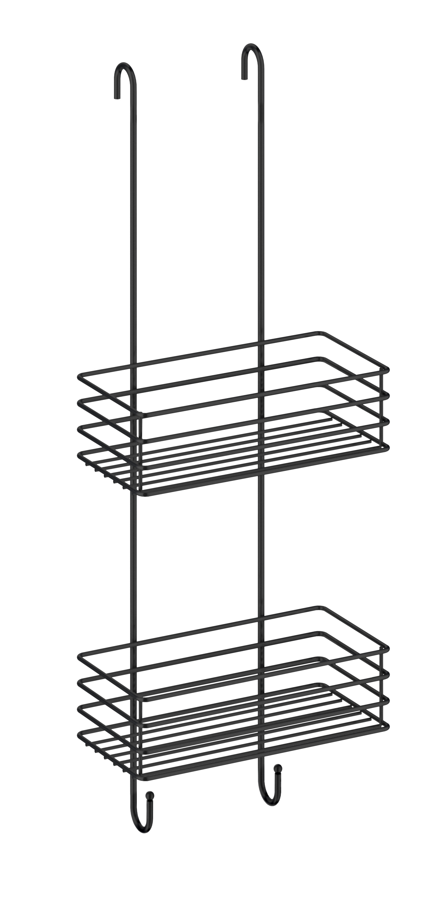Kaksoiskori Beslagsboden BB1210 suihkuseinään mattamusta