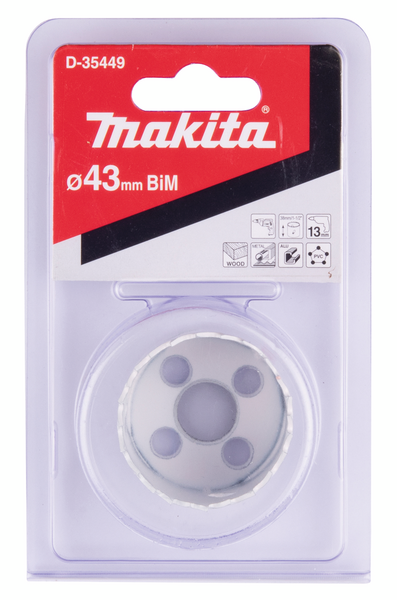 Reikäsahanterä Makita 43mm BiM