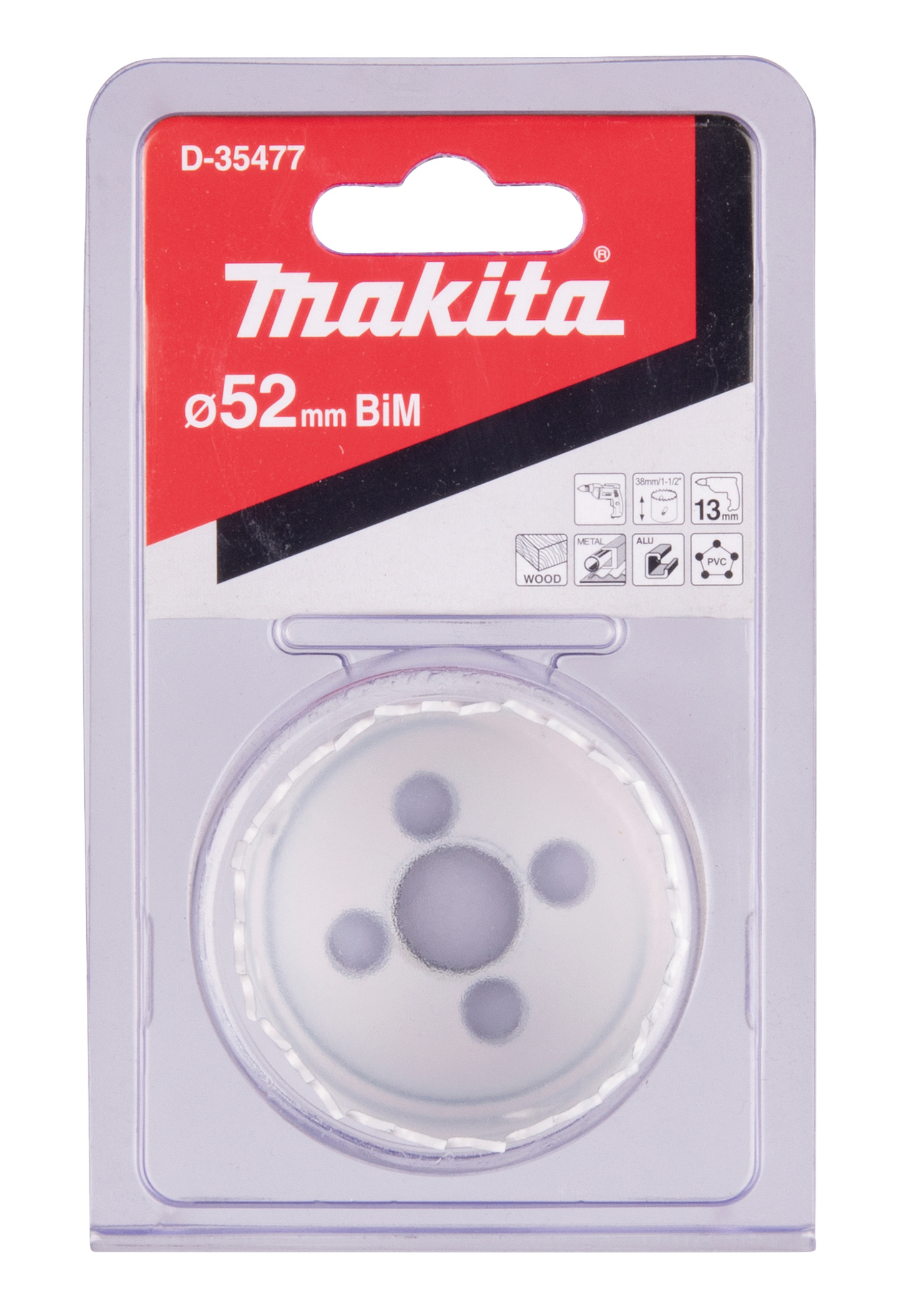 Reikäsahanterä Makita 52mm BiM