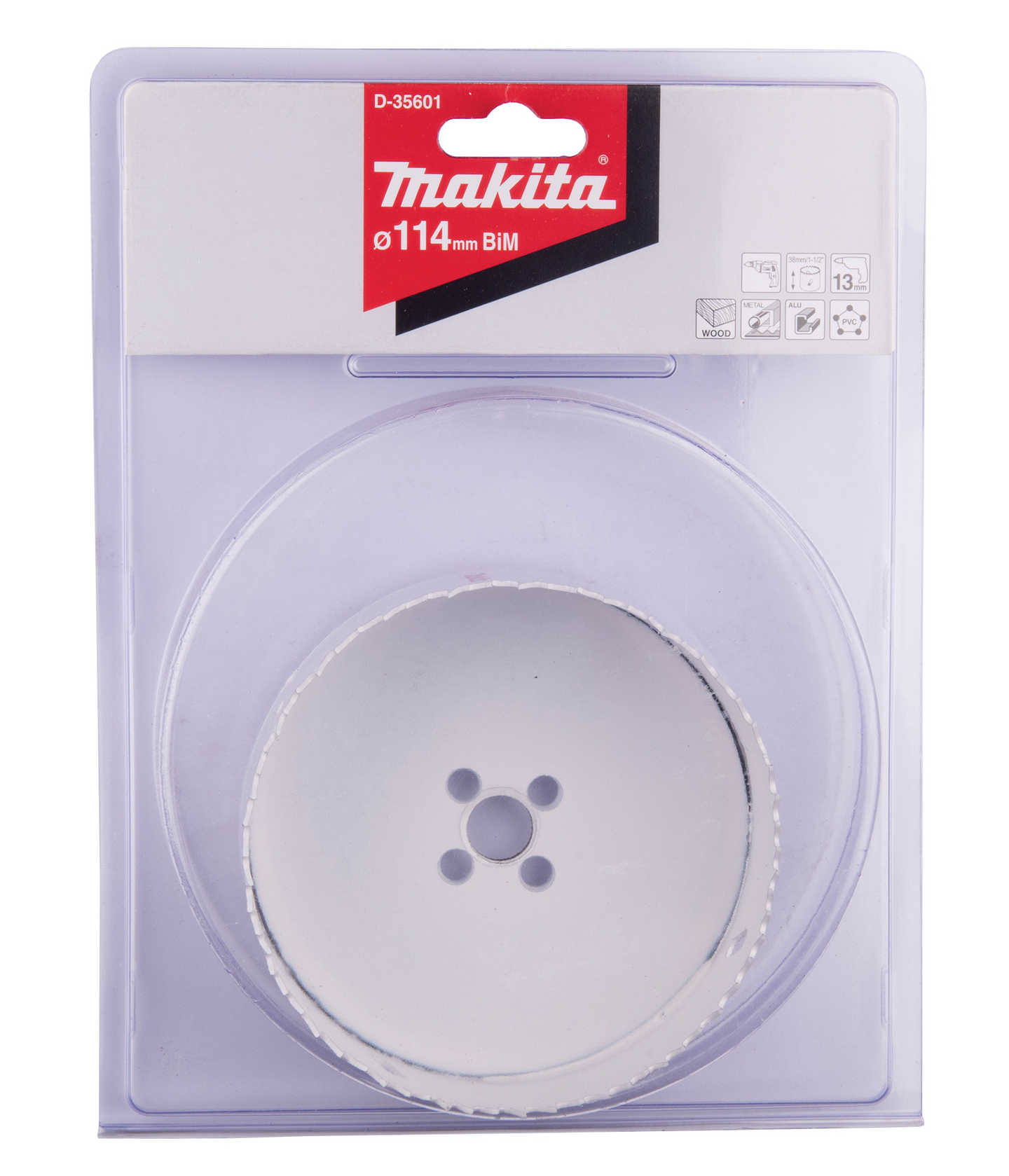 Reikäsahanterä Makita 114mm bimetalli