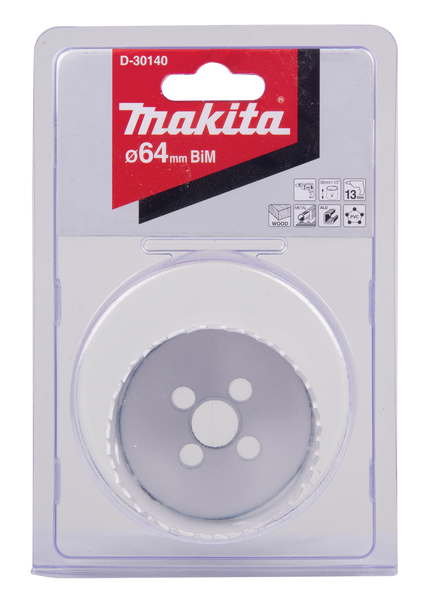 Reikäsahanterä Makita 64mm bimetalli