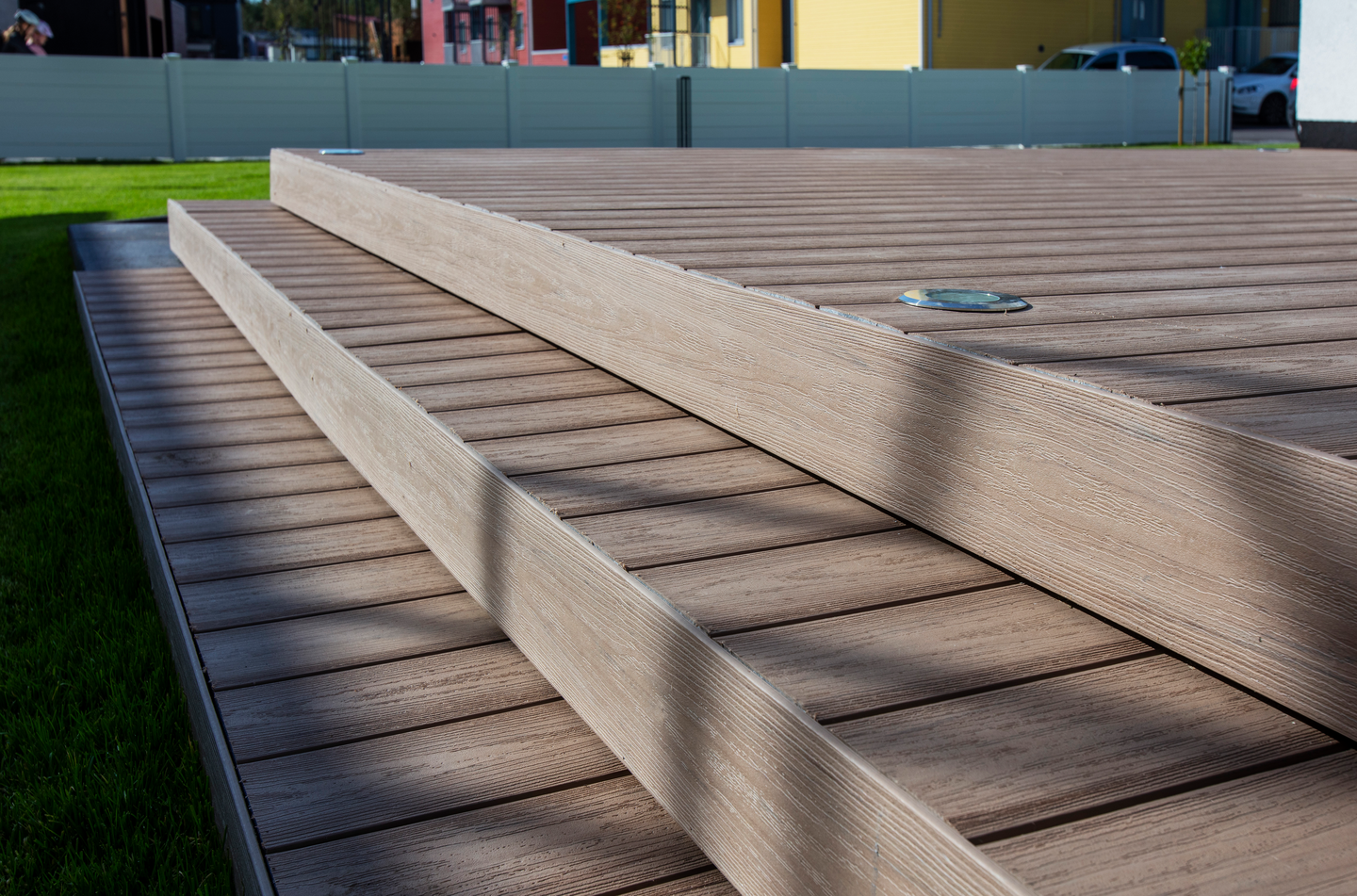 Terassilauta UPM ProFi Piazza One Californian Oak 25x140x4000