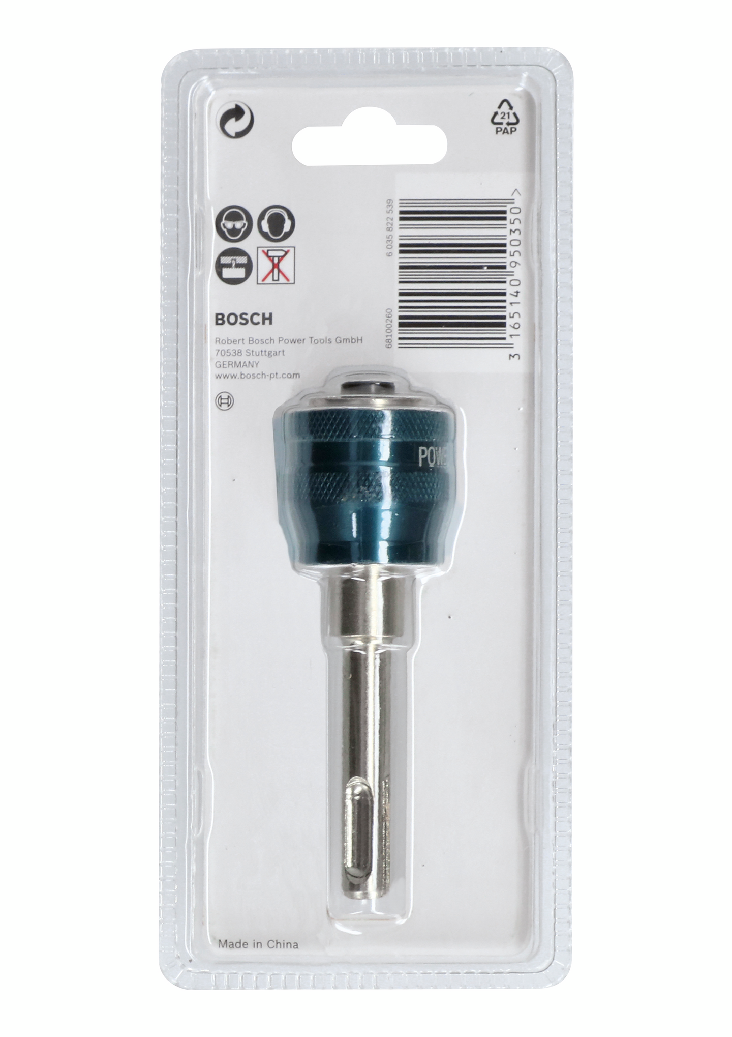 Reikäsahan pidin Bosch clic SDS+ timan