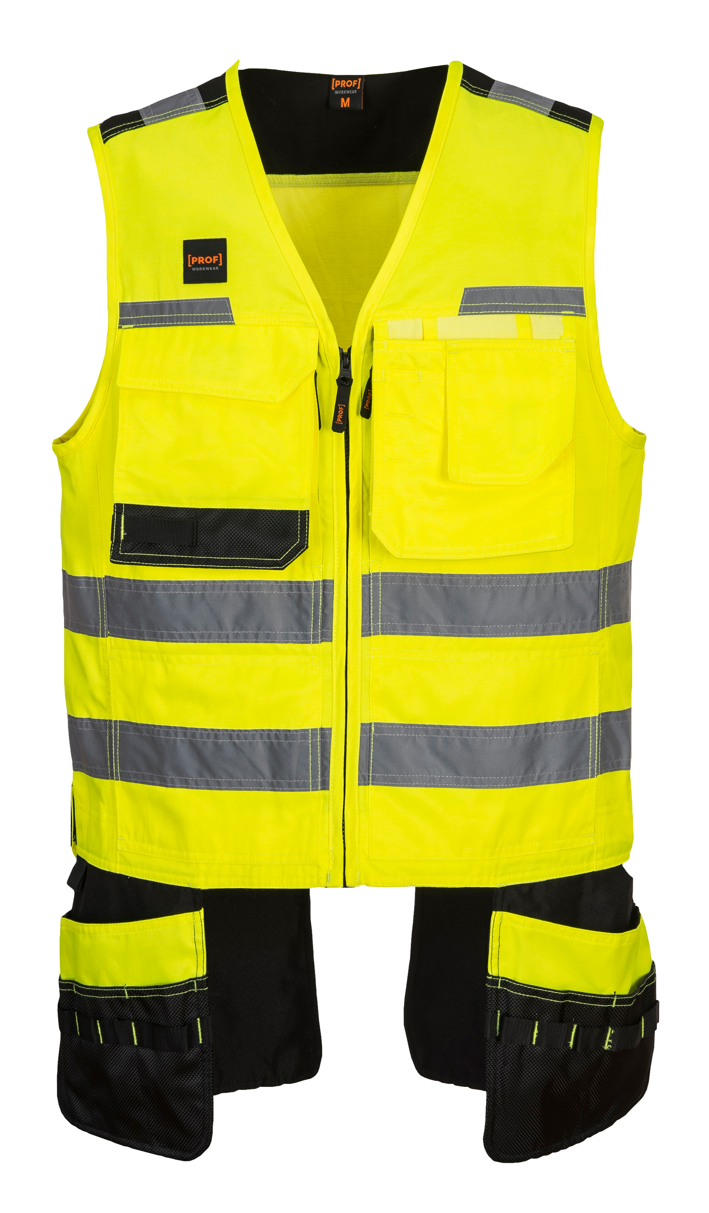 Työkaluliivi PROF Hi-Vis keltainen