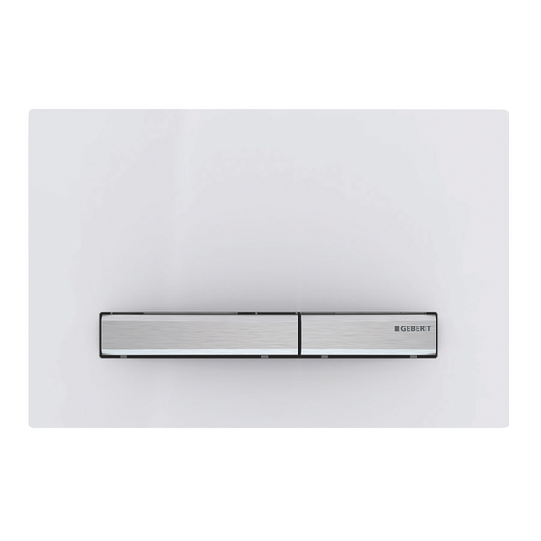 Huuhtelupainike Geberit Sigma50 valkoinen