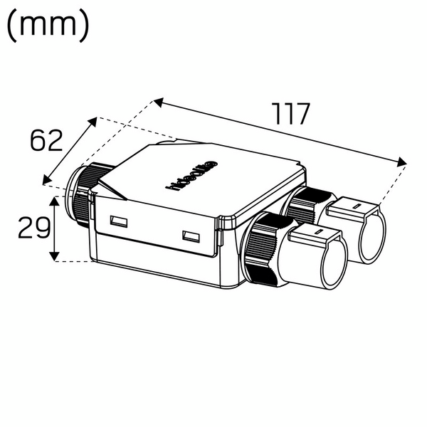 Alasvalo Hide-a-lite Quick Comfort Outdoor GU10 3000K 470lm valkoinen