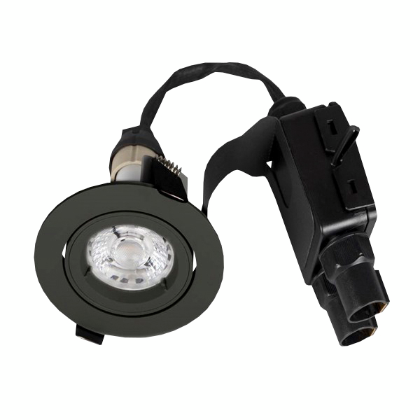 Alasvalo Hide-a-lite Quick Comfort Outdoor GU10 3000K 470lm antrasiitti