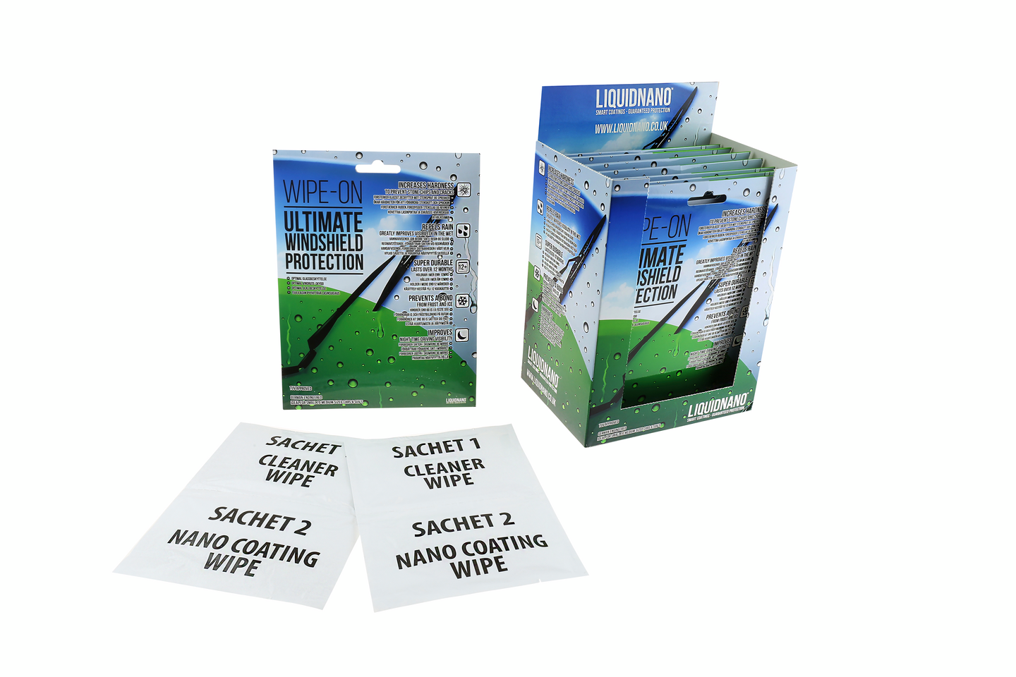 Tuulilasin suojapinnoite LiquidNano iso