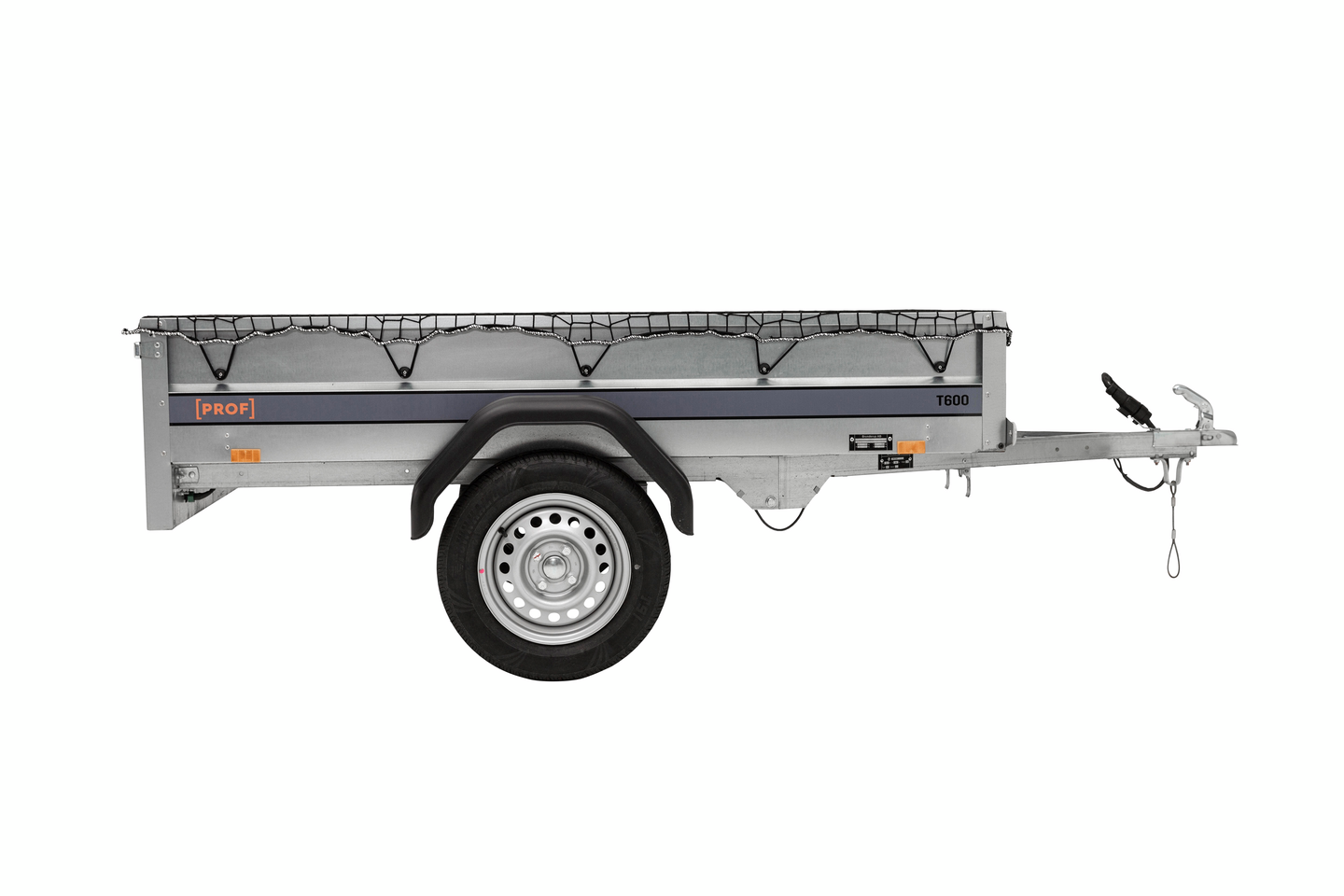 LASTNÄT TRANSPART 1240X2120 SVART RESÅR, T600