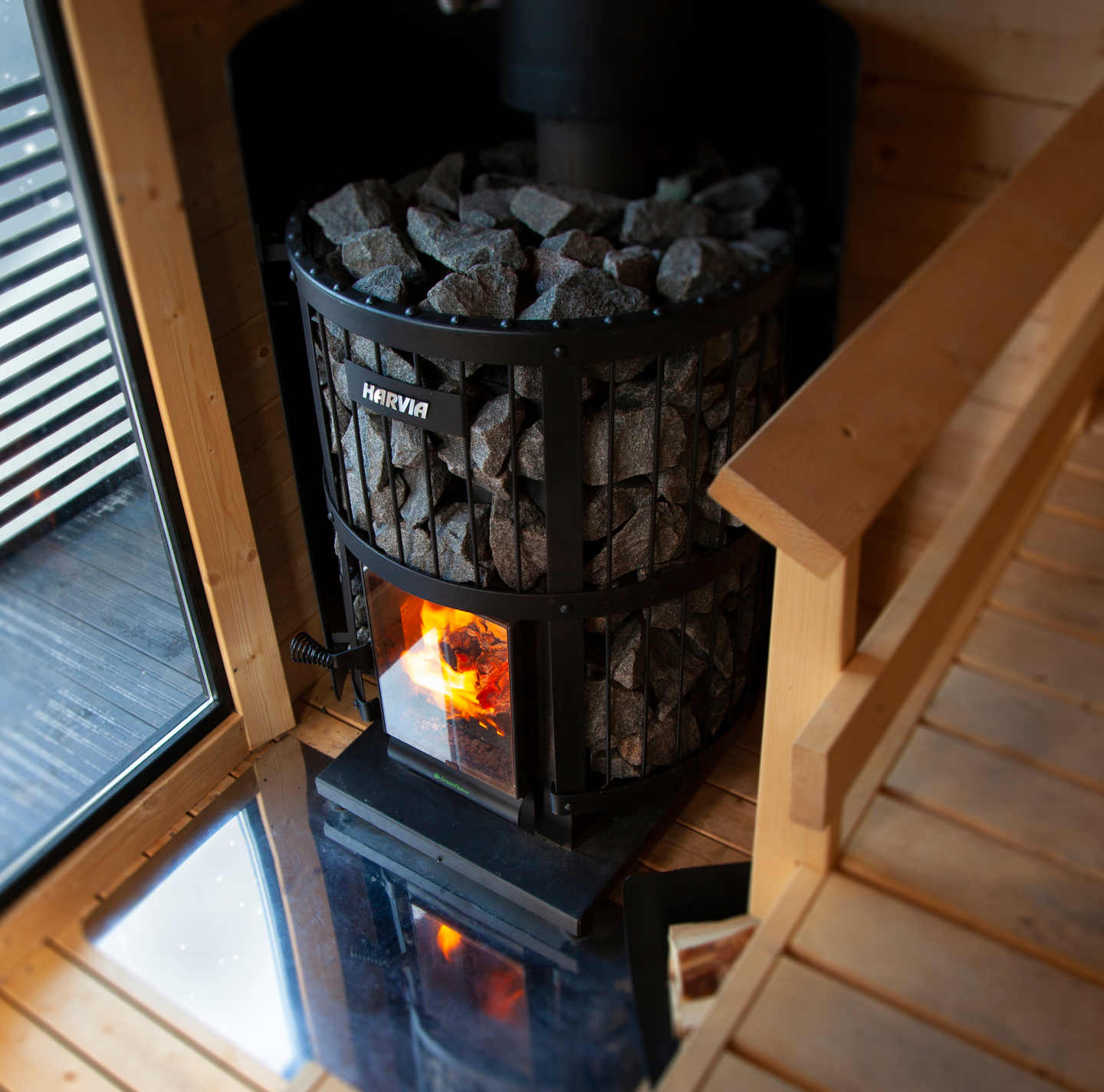 BASTUUGN HARVIA LEGEND 240 GREENFLAME