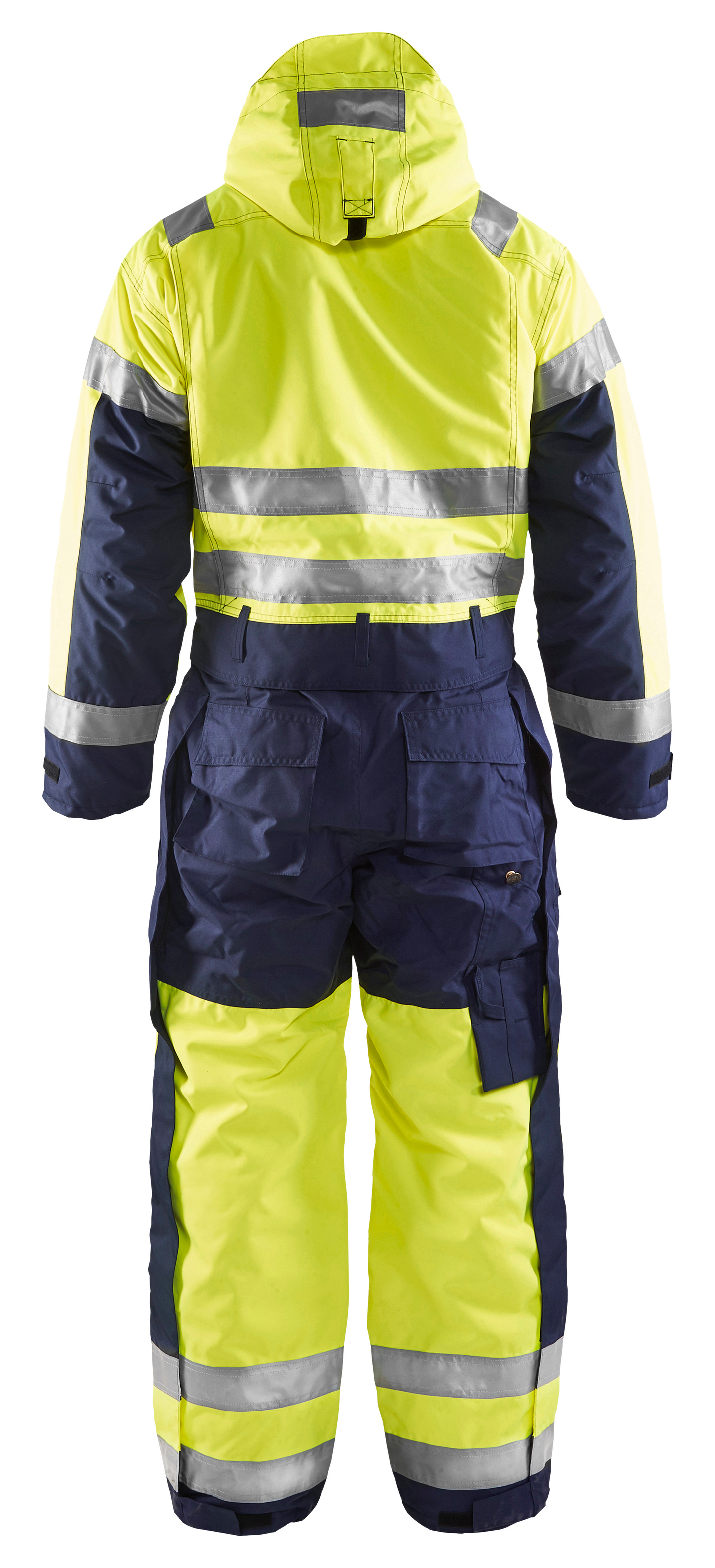Talvihaalari Blåkläder Hi-Vis 676319773389 keltainen-mariininsininen