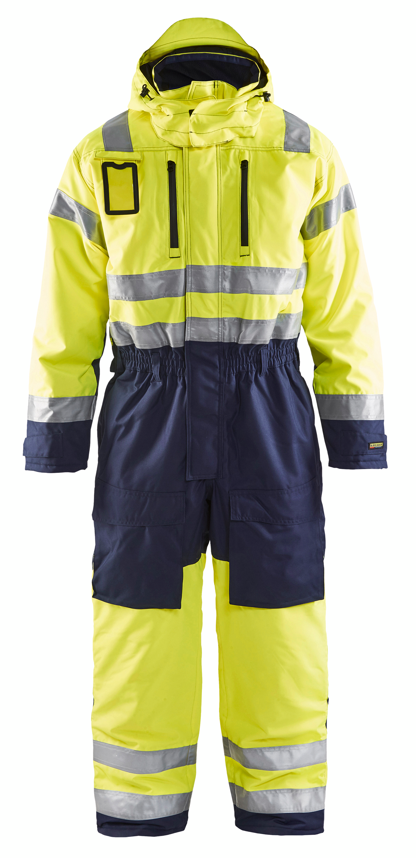 Talvihaalari Blåkläder Hi-Vis 676319773389 keltainen-mariininsininen