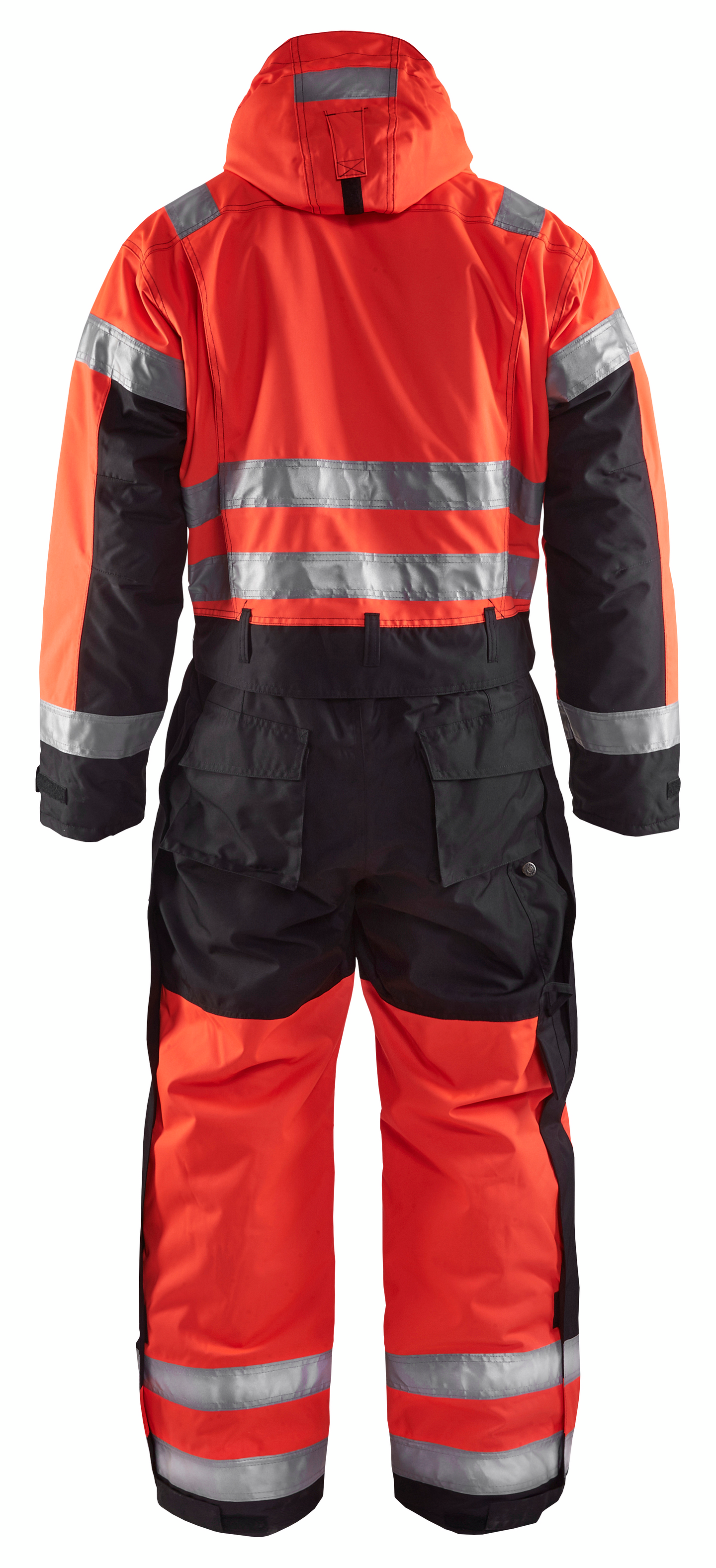 Talvihaalari Blåkläder Hi-Vis 676319775599 punainen-musta