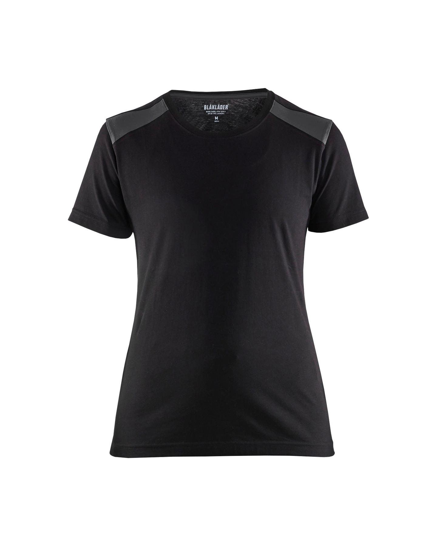 Naisten t-paita Blåkläder 347910429998 musta/harmaa