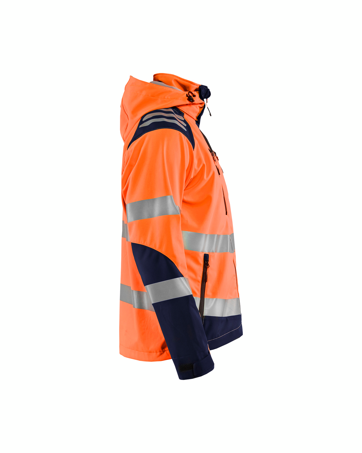 Softshelltakki Blåkläder 449125135389 oranssi/sininen