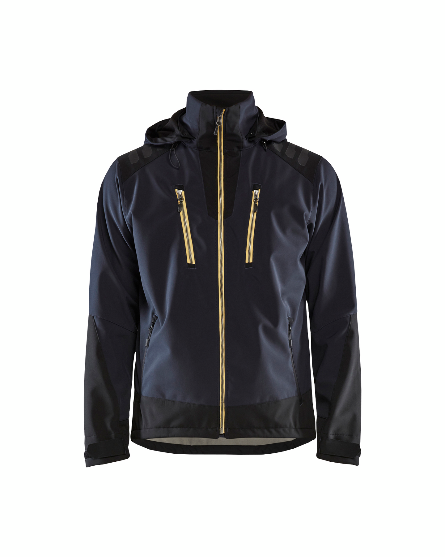 Softshelltakki Blåkläder 474925138635 sininen/keltainen