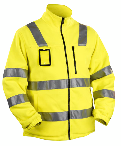 Fleecetakki Blåkläder Hi-Vis 485325603300 keltainen