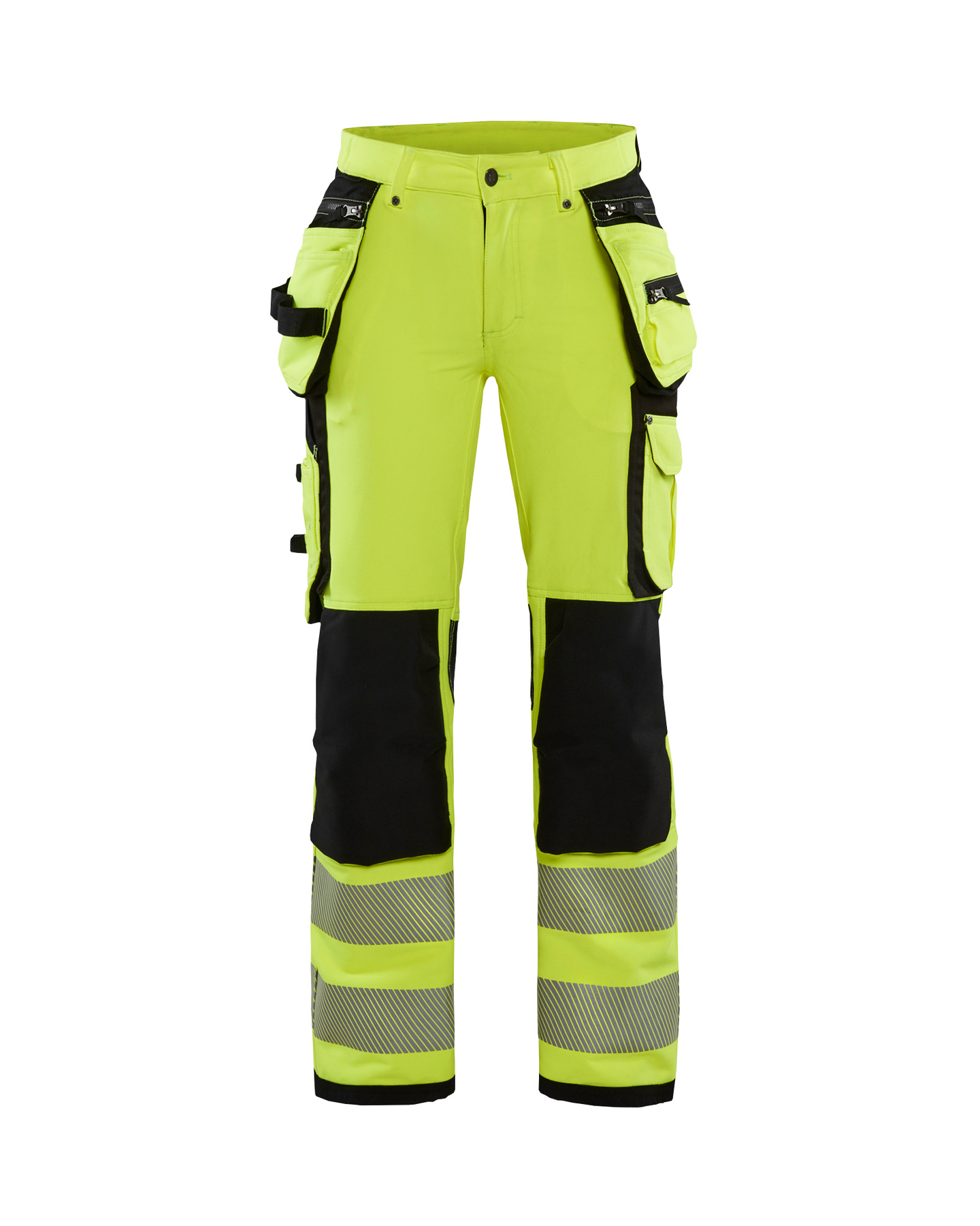 Naisten housut Blåkläder 719716423399 keltainen/musta