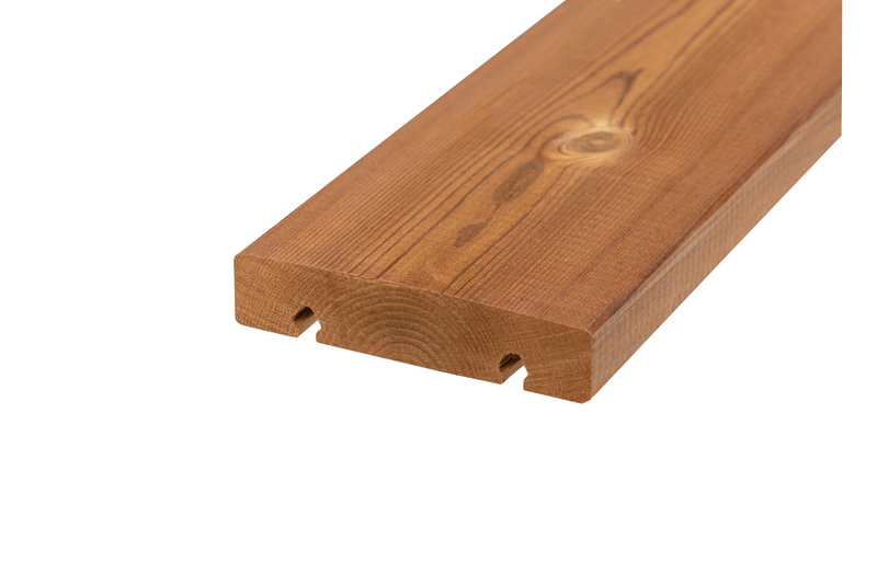 Terassilauta Thermory PaCS lämpökäsitelty mänty 26x118x3600 3kpl