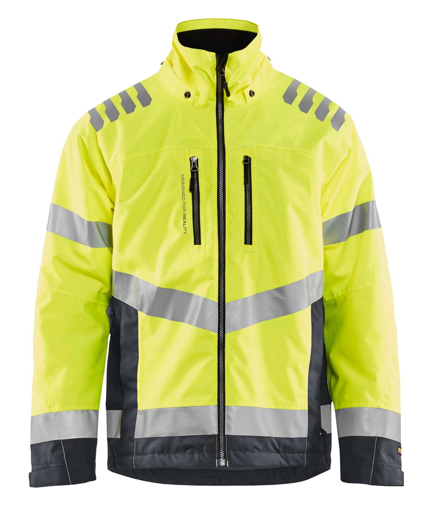 Talvitakki Blåkläder Hi-Vis 478019773396 keltainen-harmaa