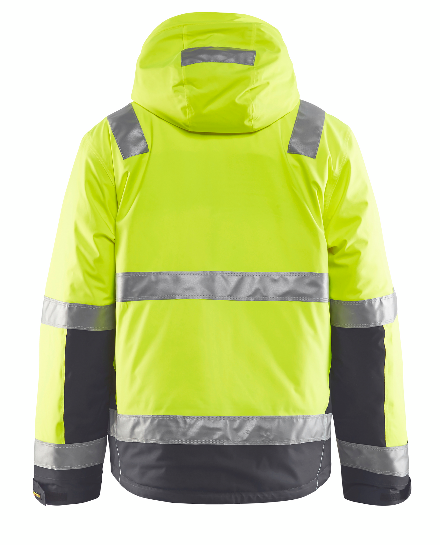 Talvitakki Blåkläder 487019873396 keltainen-harmaa