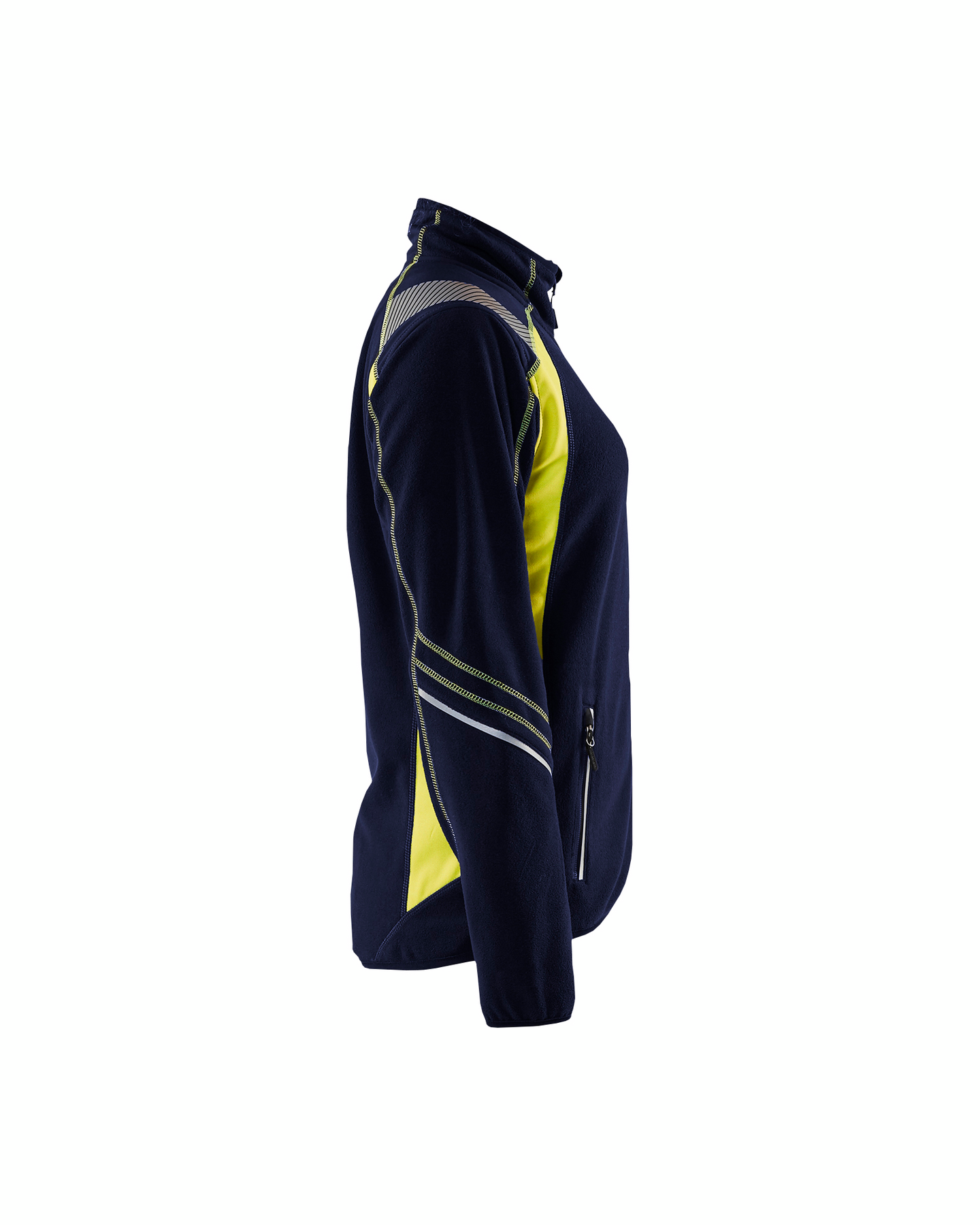 Fleecepusero Blåkläder 497310108933 sininen-keltainen naisten