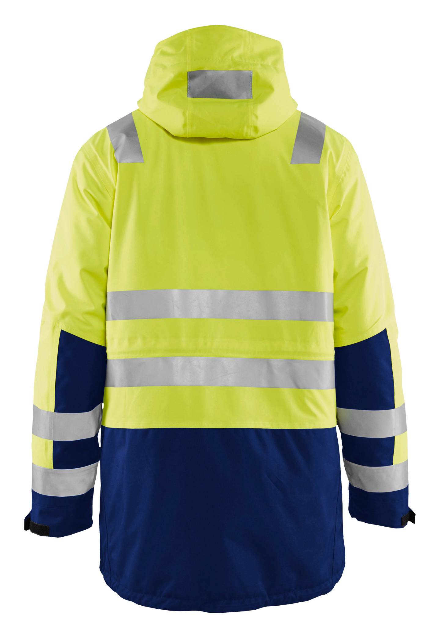 Talviparka Blåkläder 449519873389 keltainen-sininen