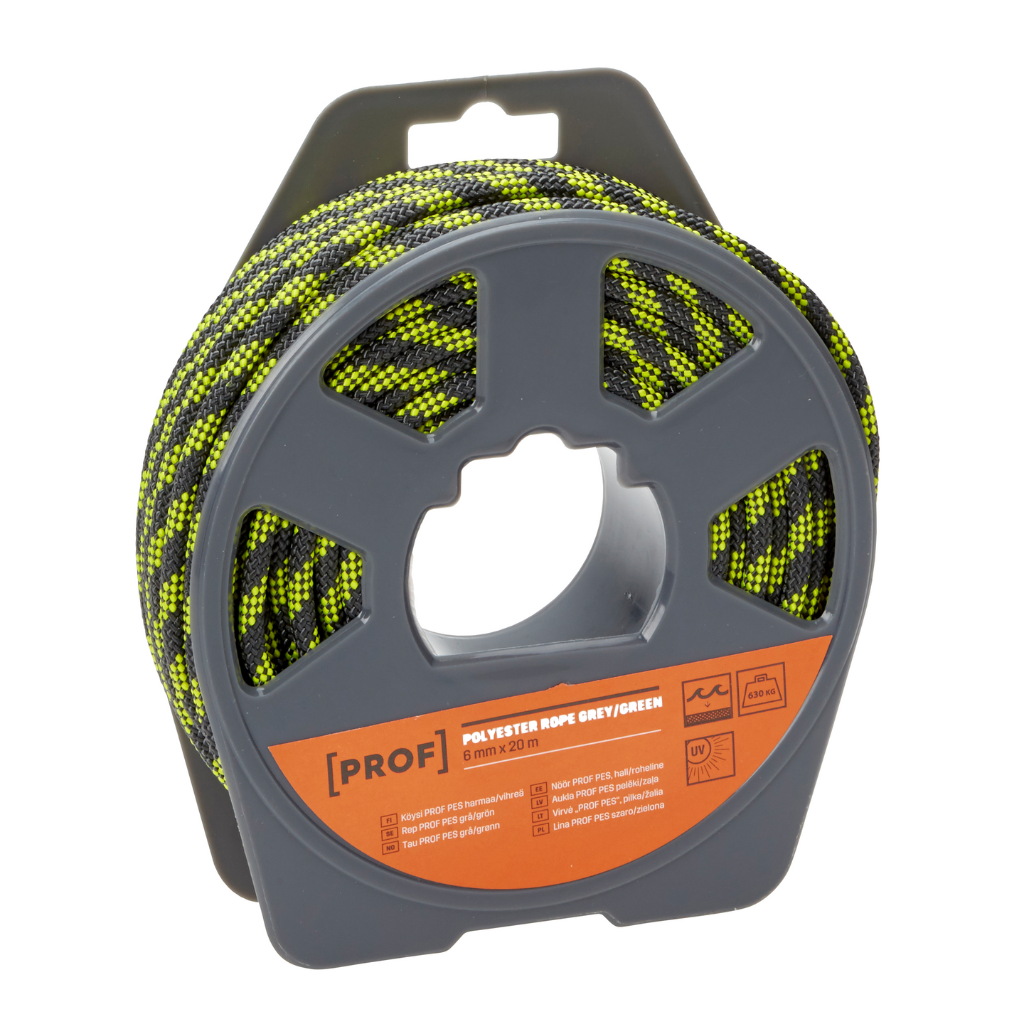 REP PROF PES GRÅ GRÖN 6MMX20M