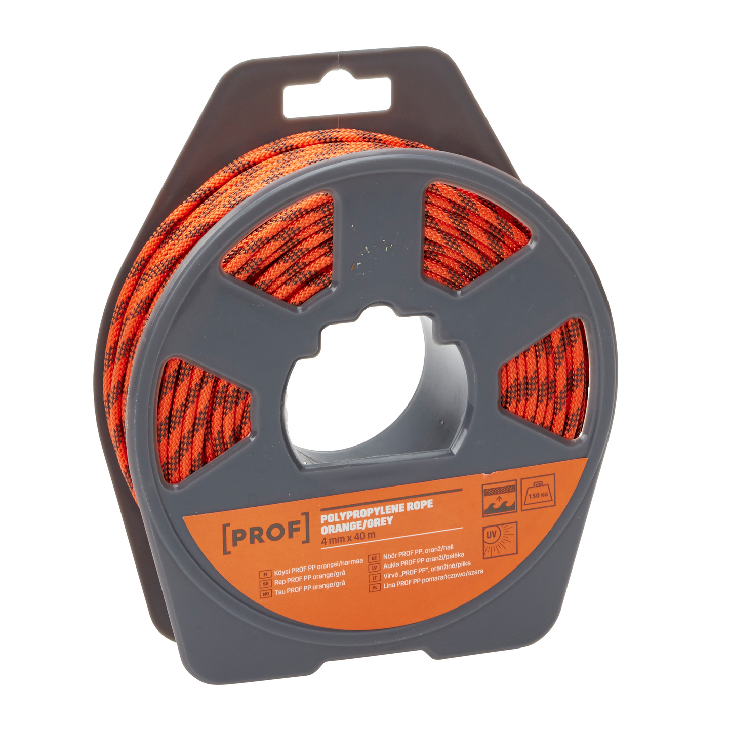 REP PROF PP ORANGE GRÅ 4MMX40M