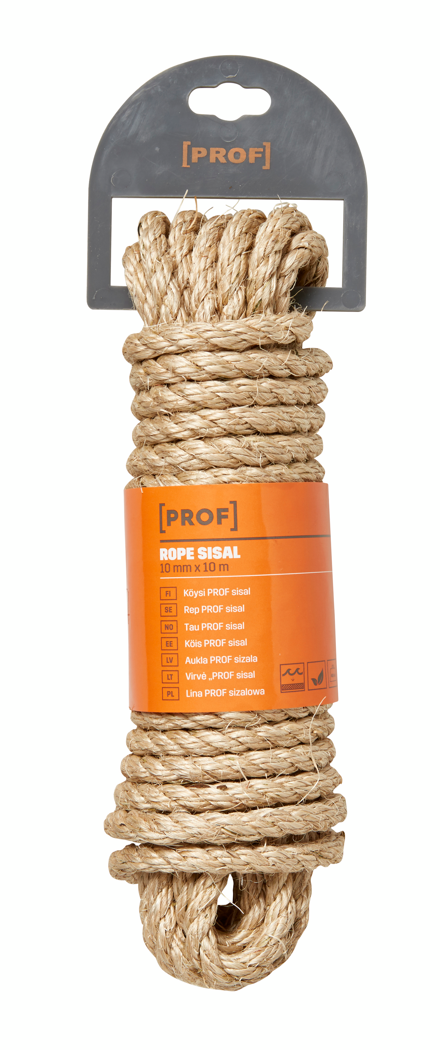 Köysi PROF sisal 10mm x 10m