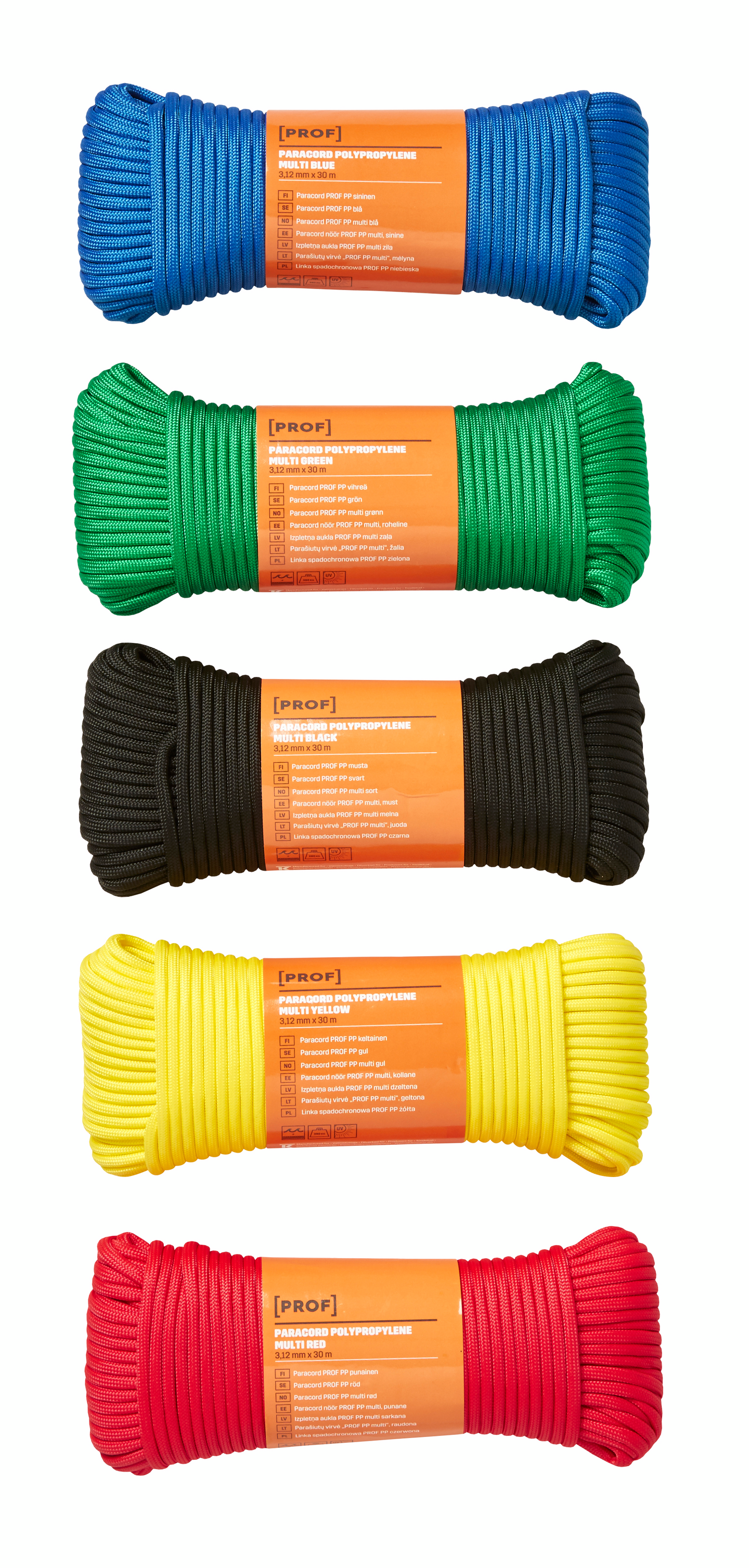 PARACORD PROF PP SV 3,12MMX30M