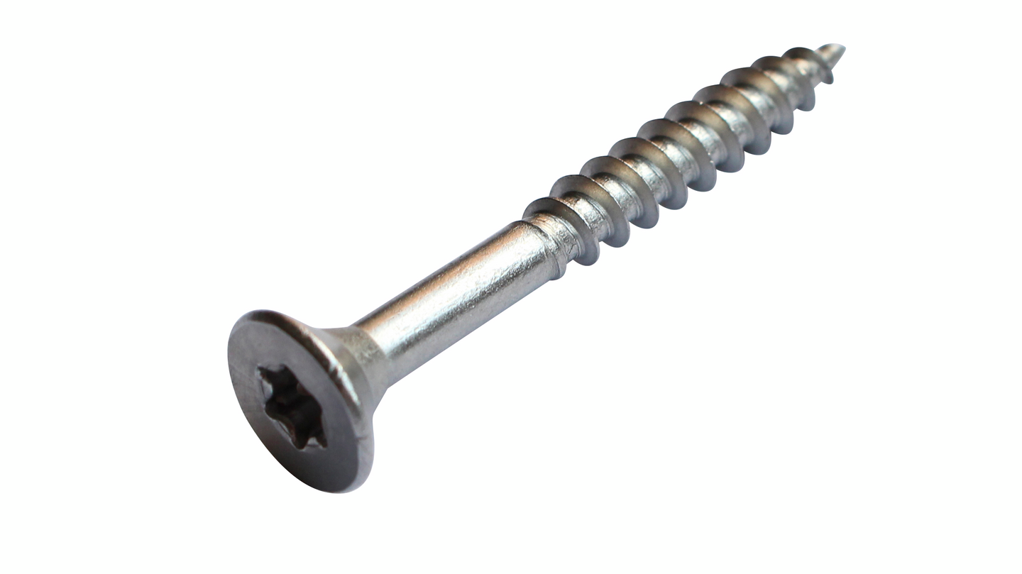 Yleisruuvi PROF uppokanta rst A2 T30 6x140 100kpl