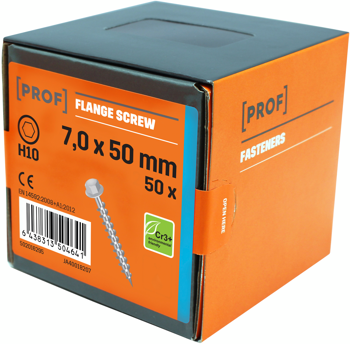 VVS-SKRUV PROF ZN HX 7X50 50