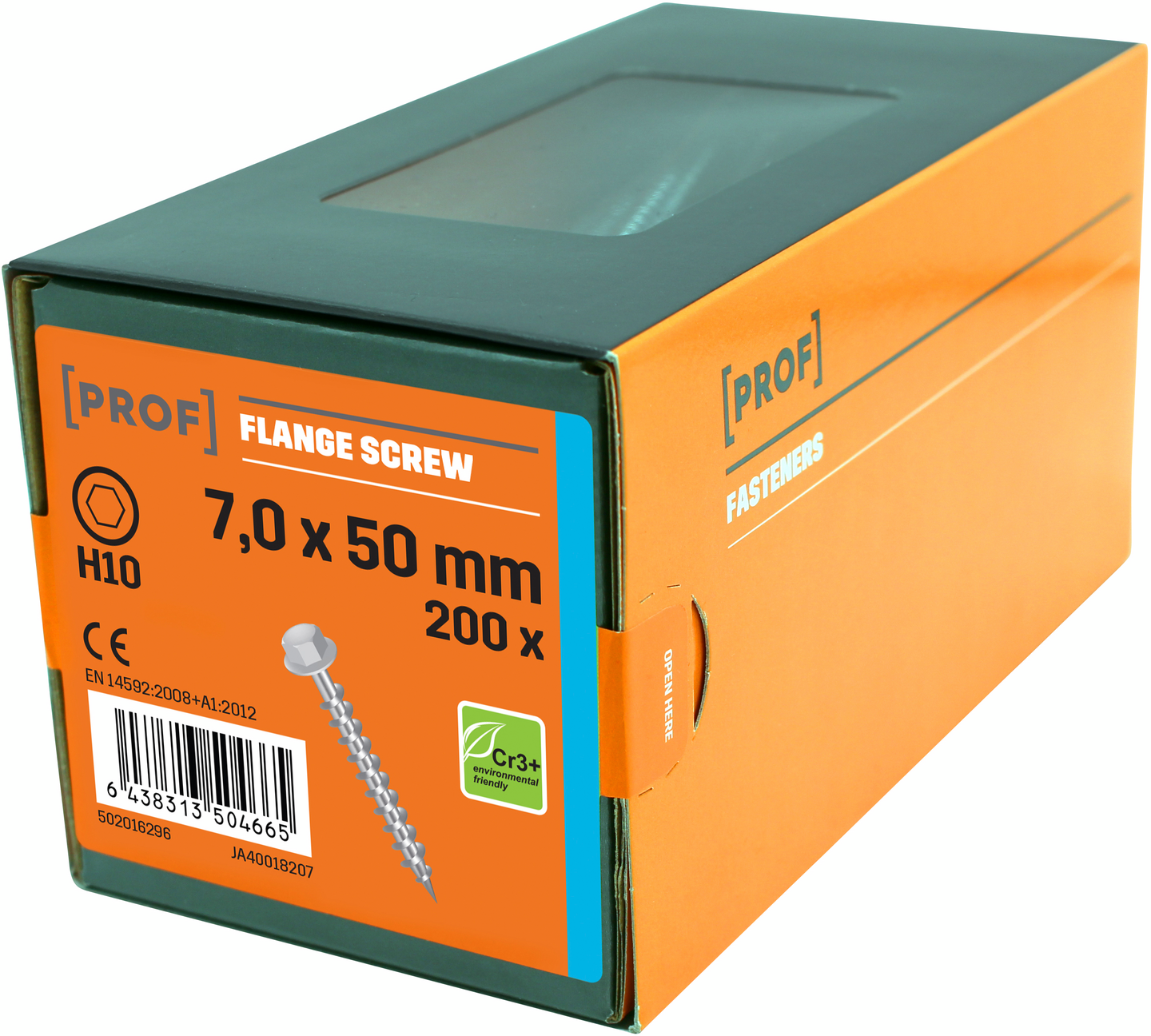 VVS-SKRUV PROF ZN HX 7X50 200