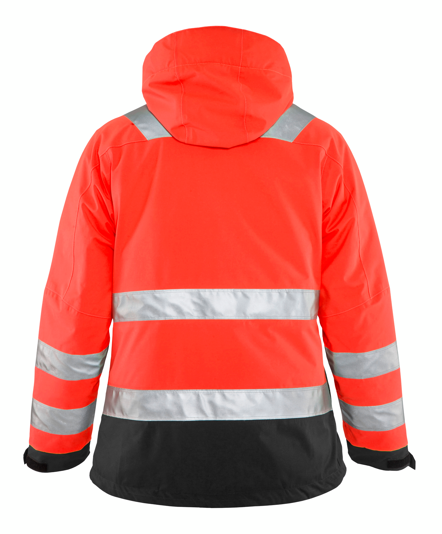 Talvitakki Blåkläder 487219875599 punainen-musta Hi-Vis naisten