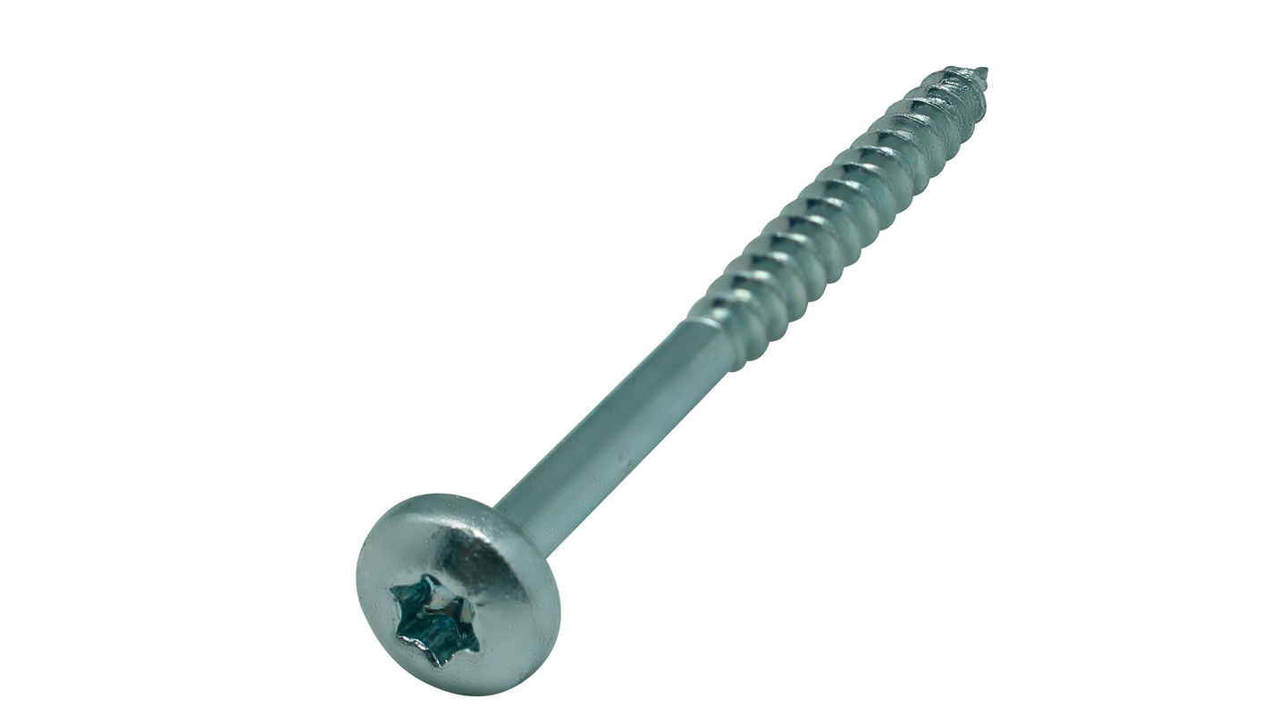 Yleisruuvi PROF kupukanta T30 6x50 sähkösinkitty 8kpl