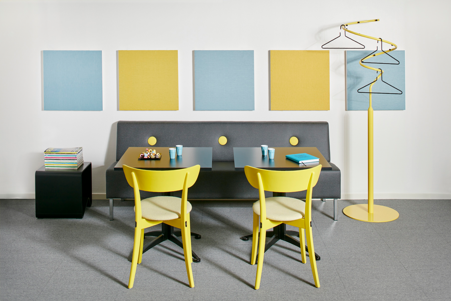 Sisustusakustiikkalevy Ecophon Akusto One Texona WE 1192x592x40mm Sea Salt