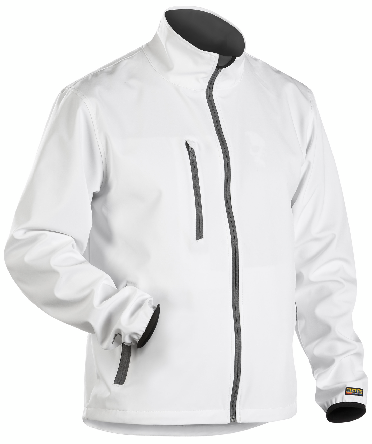 Softshell-takki Blåkläder kevyt 495225181094 valkoinen-harmaa