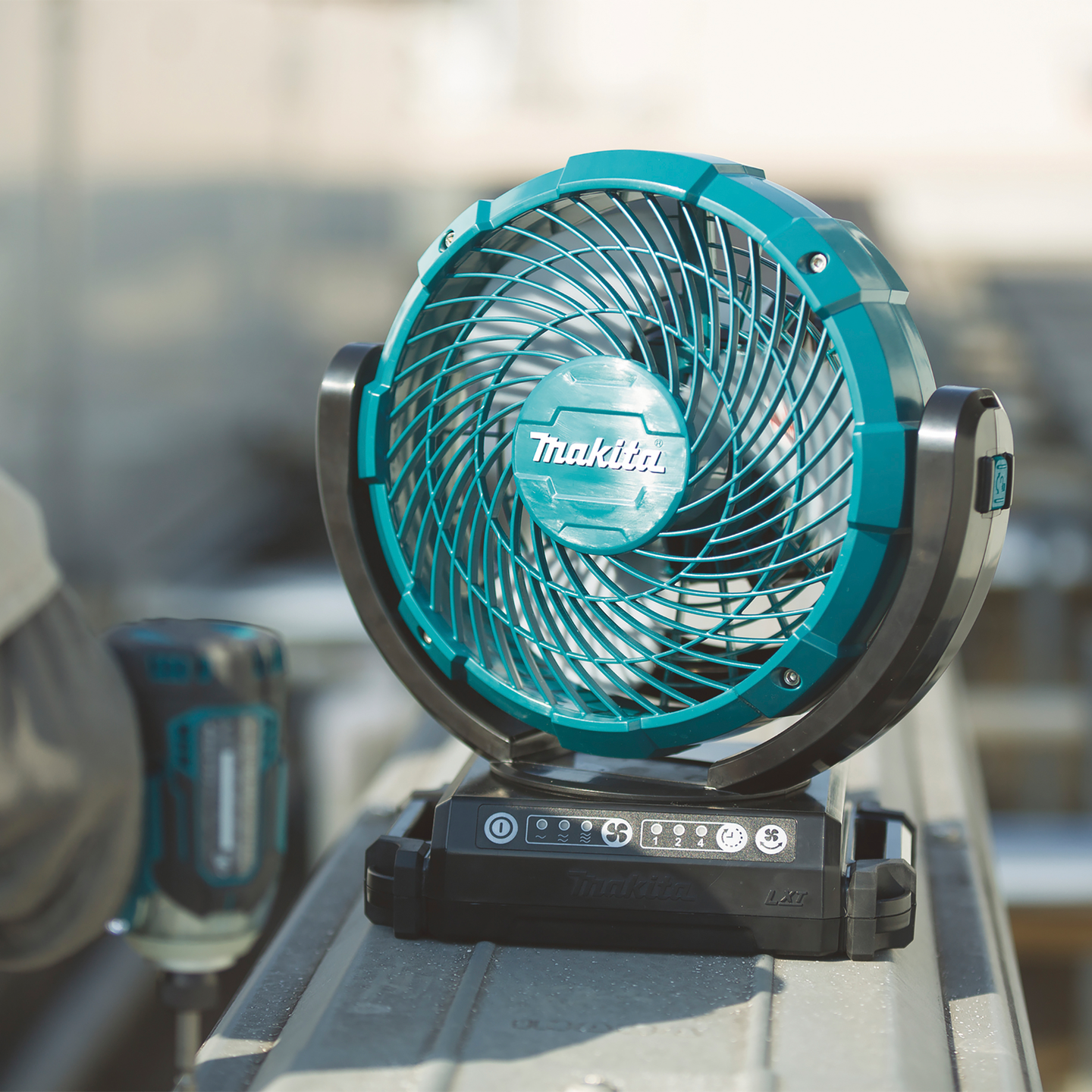 Pöytätuuletin Makita DCF102Z runko LXT-sarja