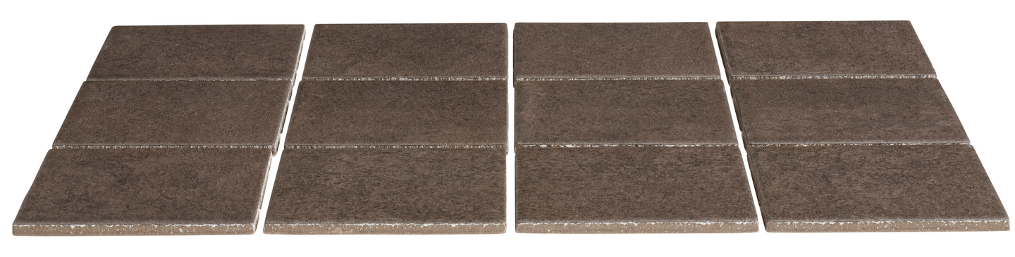 KLINKER CELLO SAAGA 9,7X9,7 BRUN, 1,44M2